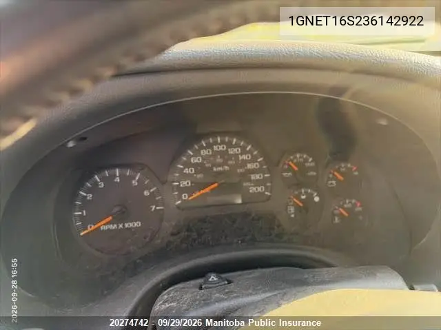 2003 CHEVROLET TRAILBLAZER VIN 1GNET16S236142922 — фото 7