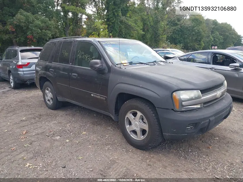 CHEVROLET TRAILBLAZER 2003, VIN 1GNDT13S932106880