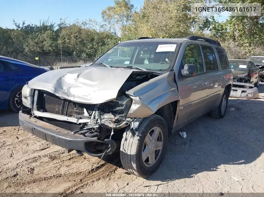 2003 CHEVROLET TRAILBLAZER VIN 1GNET16S436161617 — фото 2