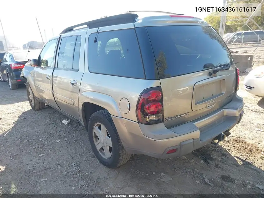 2003 CHEVROLET TRAILBLAZER VIN 1GNET16S436161617 — фото 3