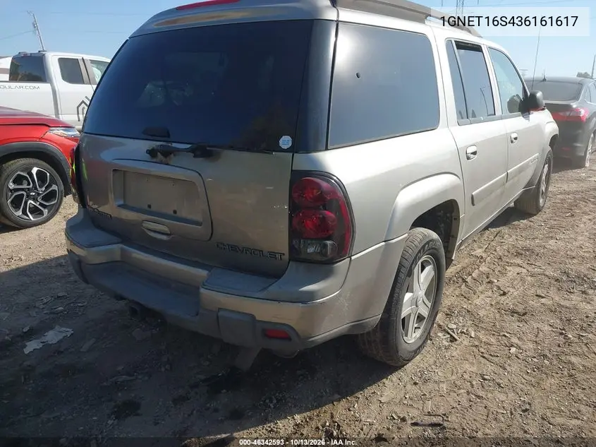 2003 CHEVROLET TRAILBLAZER VIN 1GNET16S436161617 — фото 4