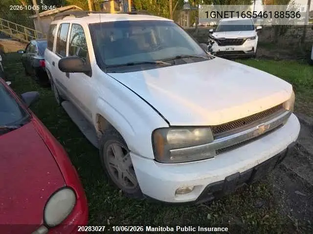 CHEVROLET TRAILBLAZER 2004, VIN 1GNET16S546188536