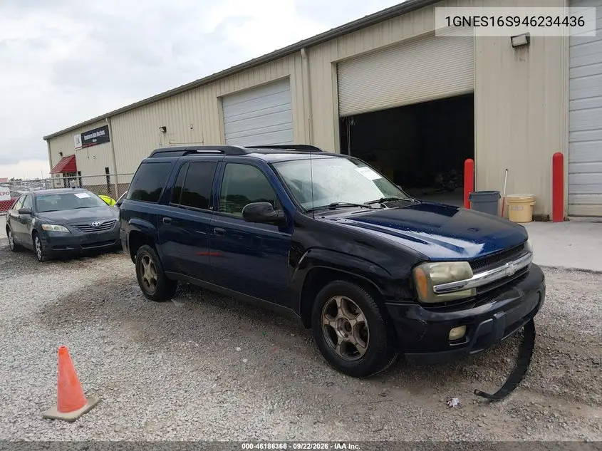 CHEVROLET TRAILBLAZER 2004, VIN 1GNES16S946234436
