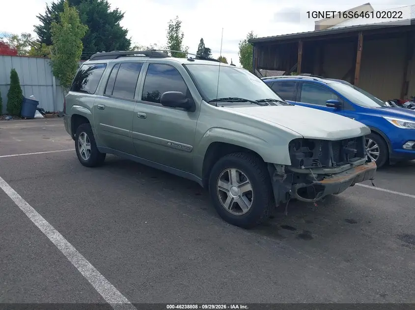 CHEVROLET TRAILBLAZER 2004, VIN 1GNET16S646102022