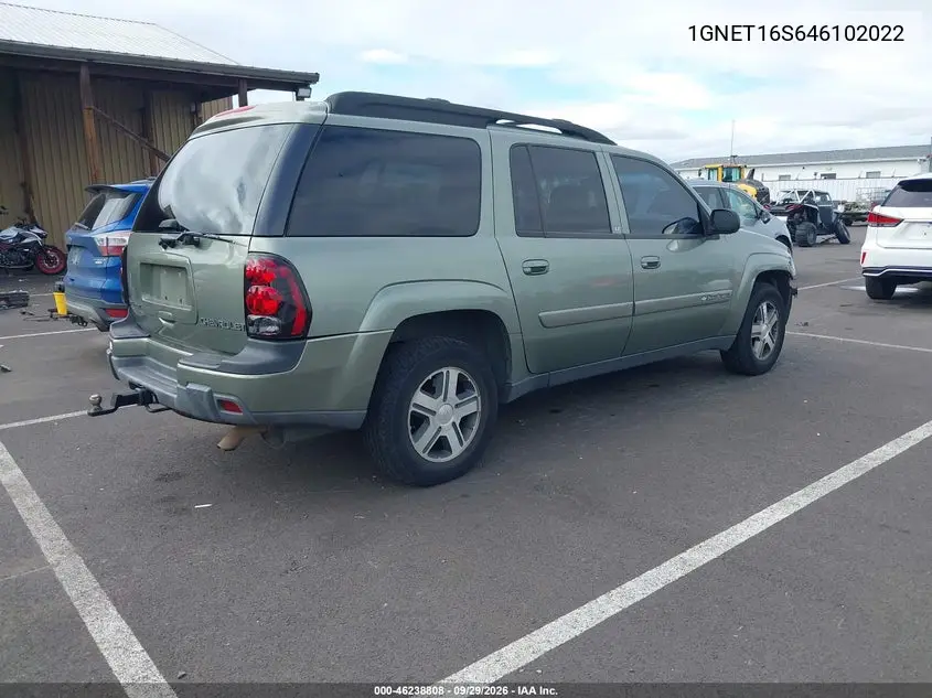 2004 CHEVROLET TRAILBLAZER VIN 1GNET16S646102022 — фото 4