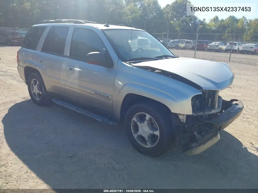 CHEVROLET TRAILBLAZER 2004, VIN 1GNDS13SX42337453