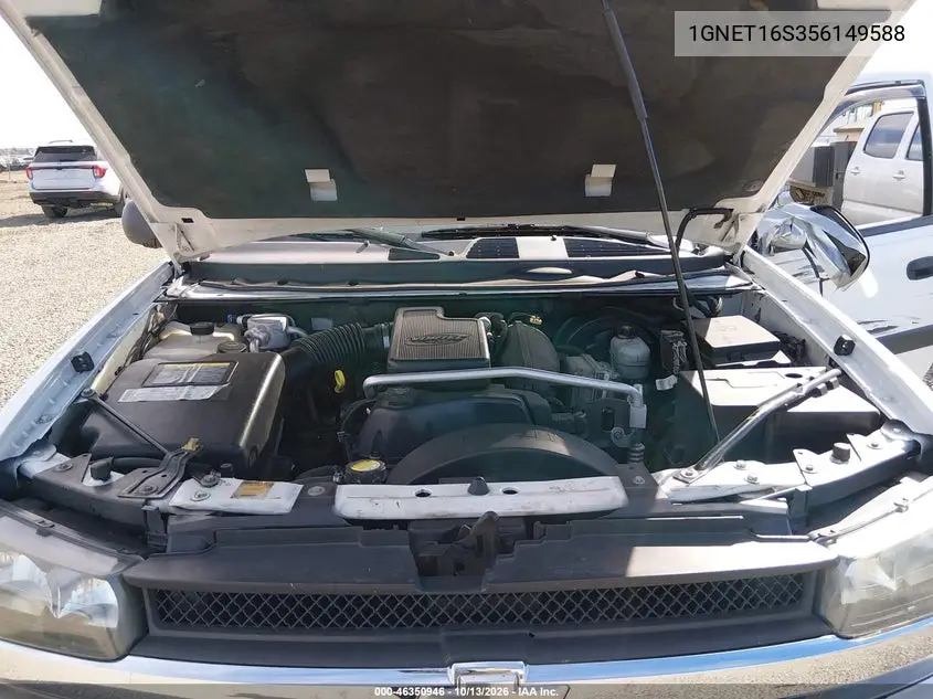 2005 CHEVROLET TRAILBLAZER VIN 1GNET16S356149588 — фото 10
