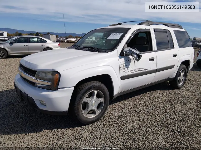 2005 CHEVROLET TRAILBLAZER VIN 1GNET16S356149588 — фото 2