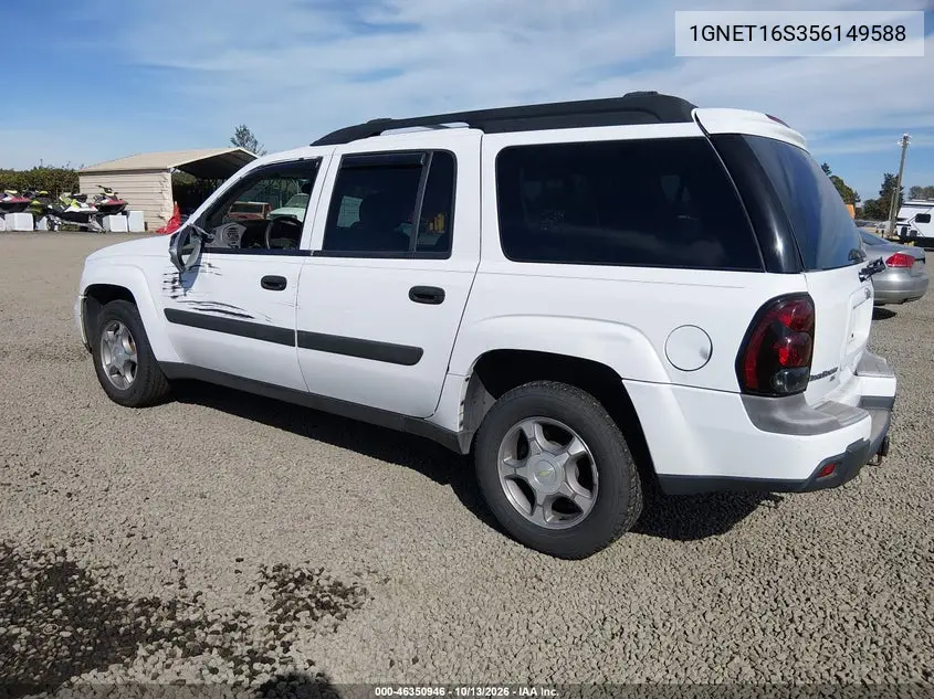 2005 CHEVROLET TRAILBLAZER VIN 1GNET16S356149588 — фото 3