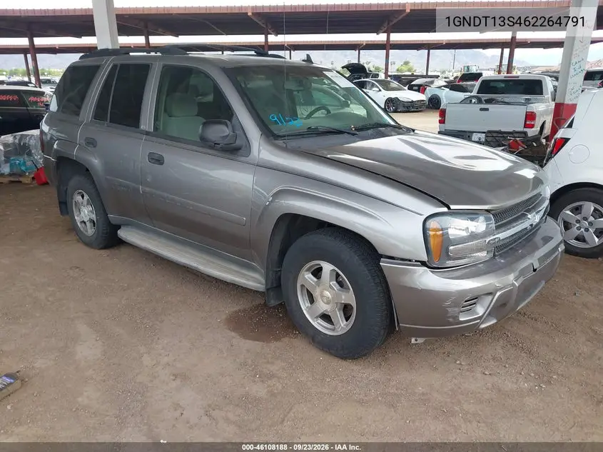 CHEVROLET TRAILBLAZER 2006, VIN 1GNDT13S462264791