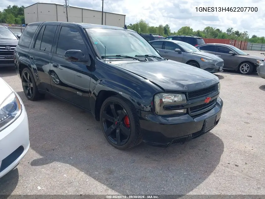 CHEVROLET TRAILBLAZER 2006, VIN 1GNES13H462207700