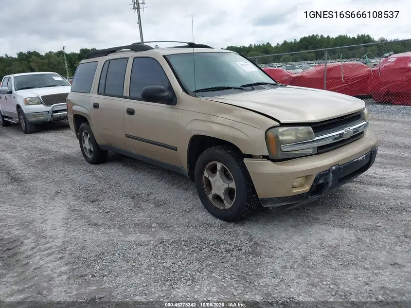 CHEVROLET TRAILBLAZER 2006, VIN 1GNES16S666108537