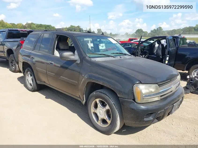 CHEVROLET TRAILBLAZER 2007, VIN 1GNDS13S972299590