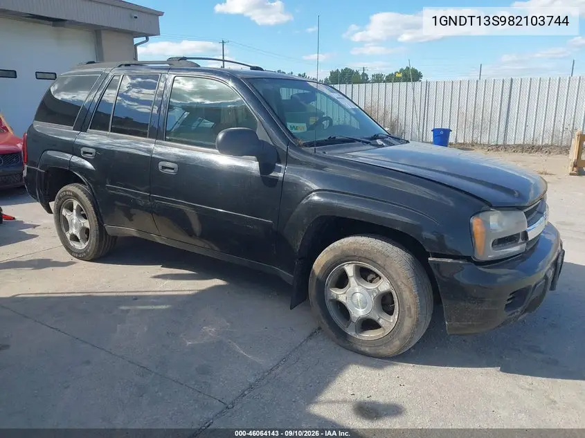 CHEVROLET TRAILBLAZER 2008, VIN 1GNDT13S982103744