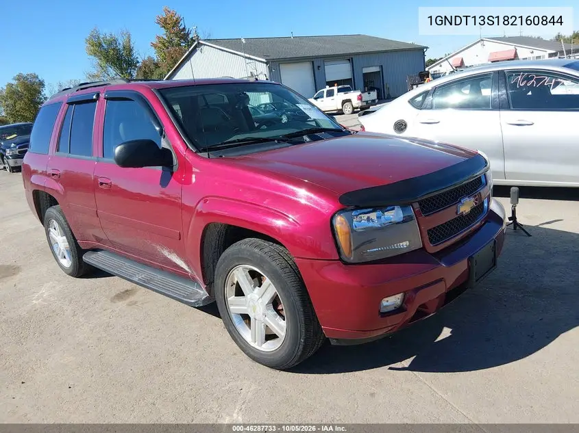 CHEVROLET TRAILBLAZER 2008, VIN 1GNDT13S182160844
