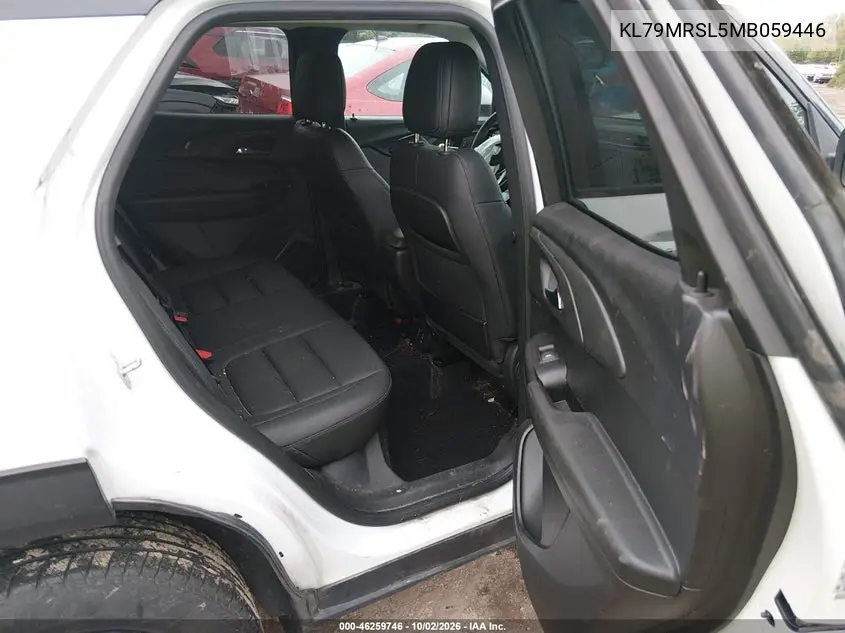 2021 CHEVROLET TRAILBLAZER VIN KL79MRSL5MB059446 — фото 8