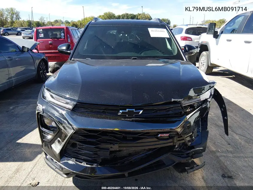2021 CHEVROLET TRAILBLAZER VIN KL79MUSL6MB091714 — фото 13