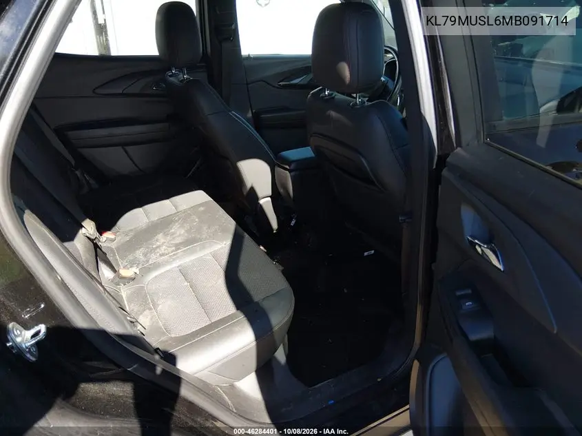 2021 CHEVROLET TRAILBLAZER VIN KL79MUSL6MB091714 — фото 8