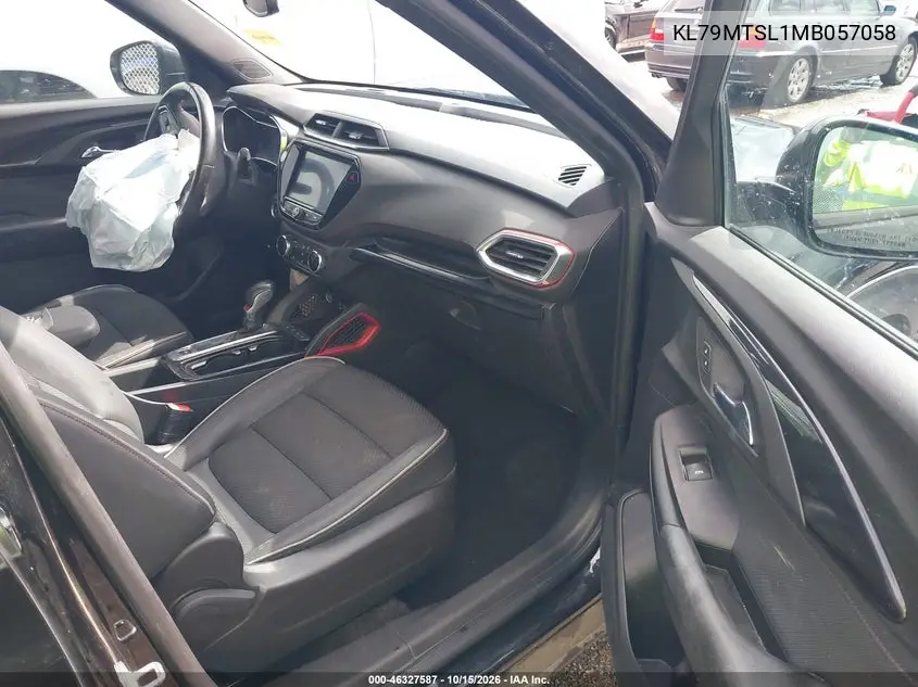 2021 CHEVROLET TRAILBLAZER VIN KL79MTSL1MB057058 — фото 5