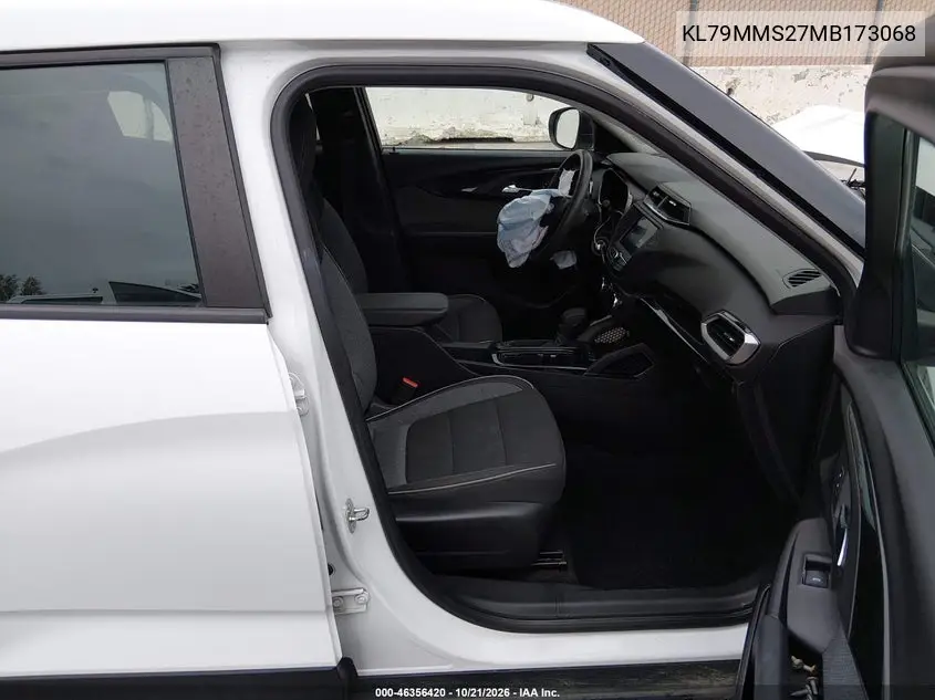2021 CHEVROLET TRAILBLAZER VIN KL79MMS27MB173068 — фото 5