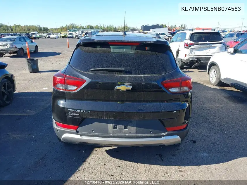 2022 CHEVROLET TRAILBLAZER VIN KL79MPSL5NB074583 — фото 17