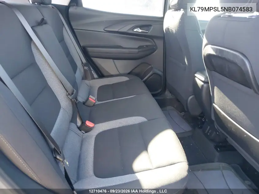 2022 CHEVROLET TRAILBLAZER VIN KL79MPSL5NB074583 — фото 8