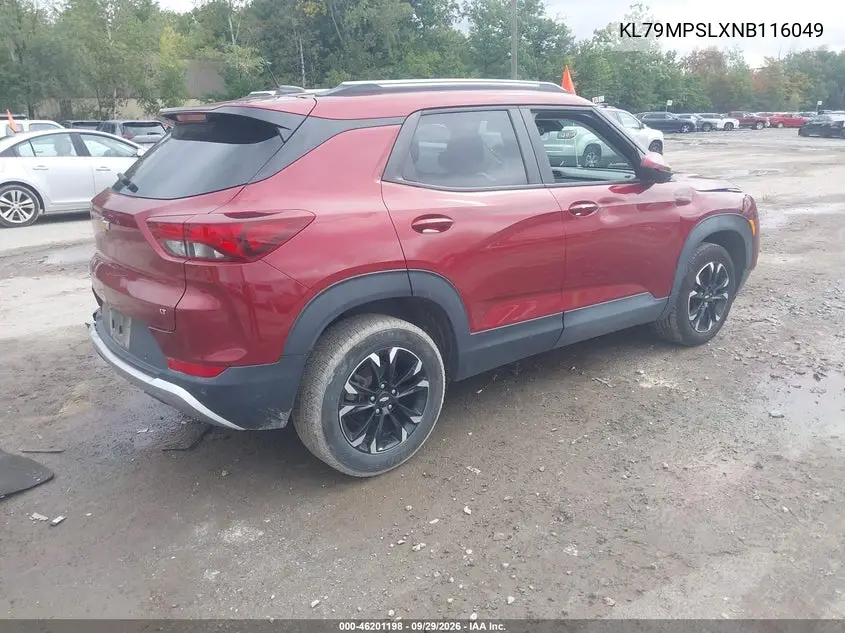 2022 CHEVROLET TRAILBLAZER VIN KL79MPSLXNB116049 — фото 4