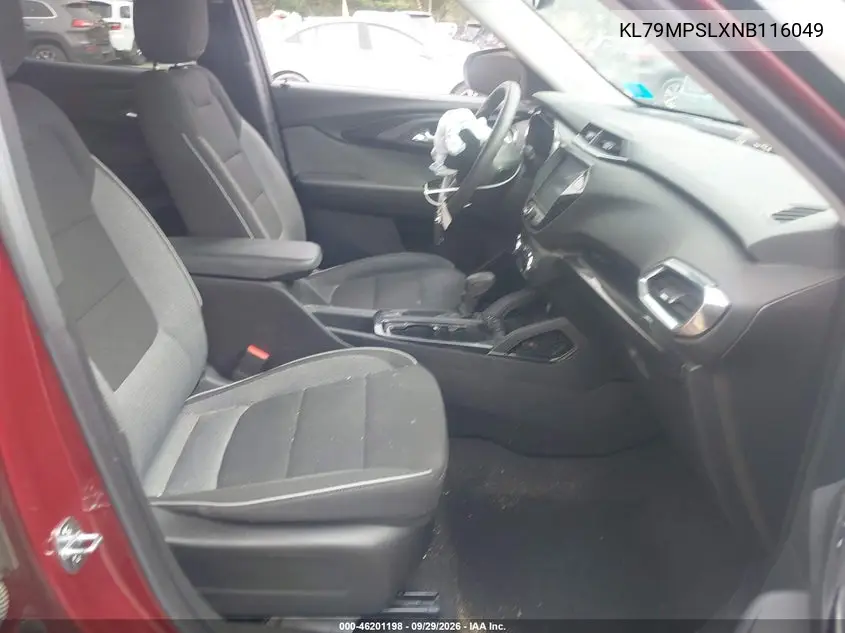 2022 CHEVROLET TRAILBLAZER VIN KL79MPSLXNB116049 — фото 5