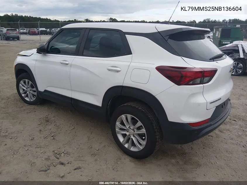 2022 CHEVROLET TRAILBLAZER VIN KL79MMS25NB136604 — фото 3
