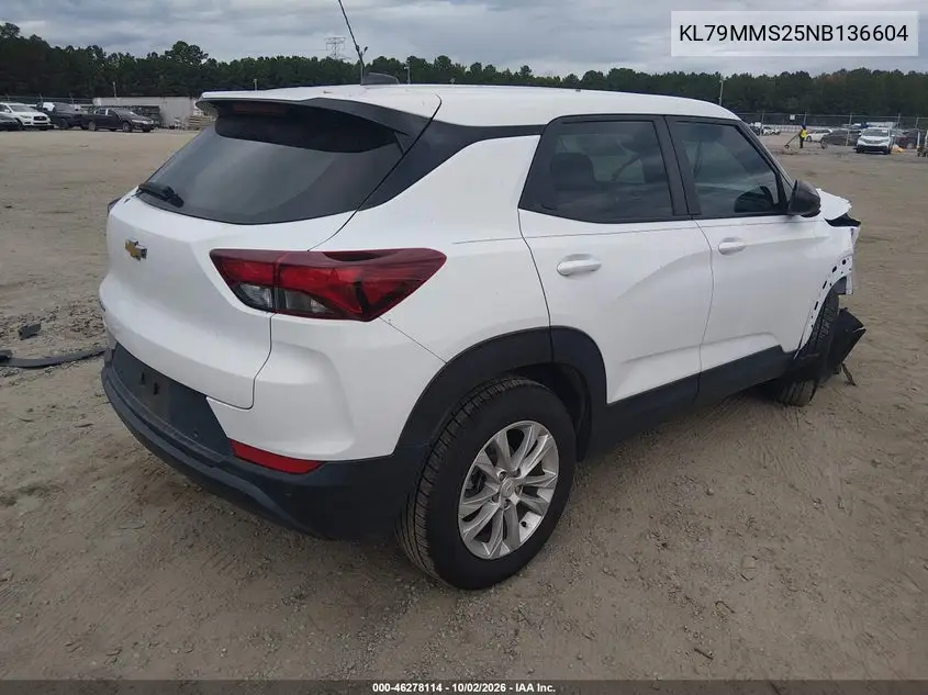 2022 CHEVROLET TRAILBLAZER VIN KL79MMS25NB136604 — фото 4