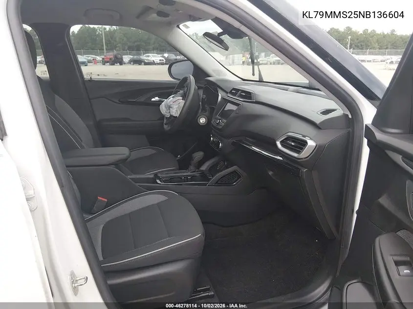 2022 CHEVROLET TRAILBLAZER VIN KL79MMS25NB136604 — фото 5