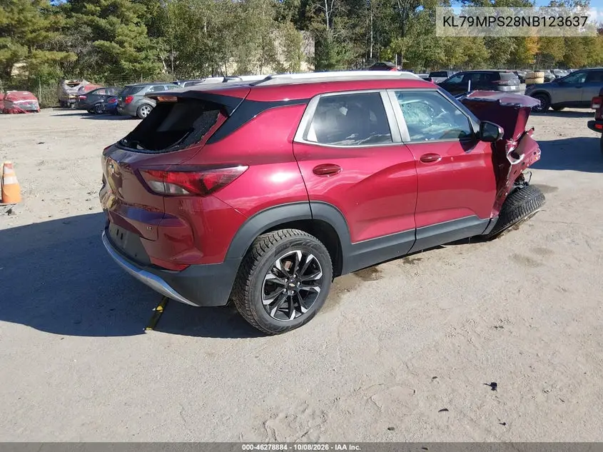 2022 CHEVROLET TRAILBLAZER VIN KL79MPS28NB123637 — фото 4