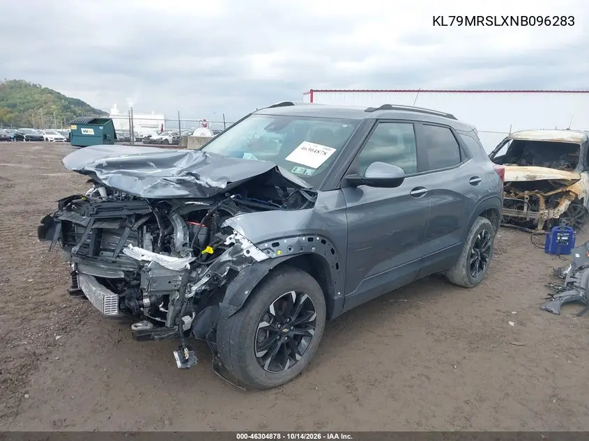 2022 CHEVROLET TRAILBLAZER VIN KL79MRSLXNB096283 — фото 2