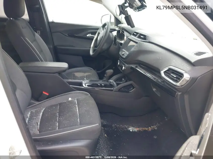 2022 CHEVROLET TRAILBLAZER VIN KL79MPSL5NB031491 — фото 5