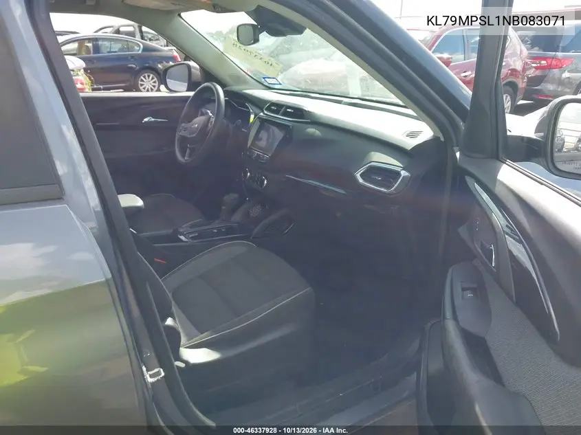 2022 CHEVROLET TRAILBLAZER VIN KL79MPSL1NB083071 — фото 5