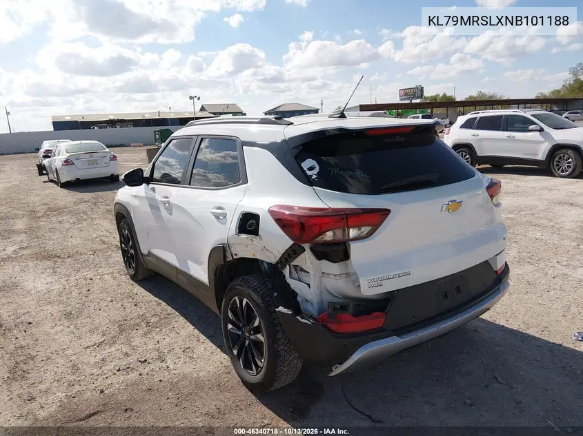 2022 CHEVROLET TRAILBLAZER VIN KL79MRSLXNB101188 — фото 3