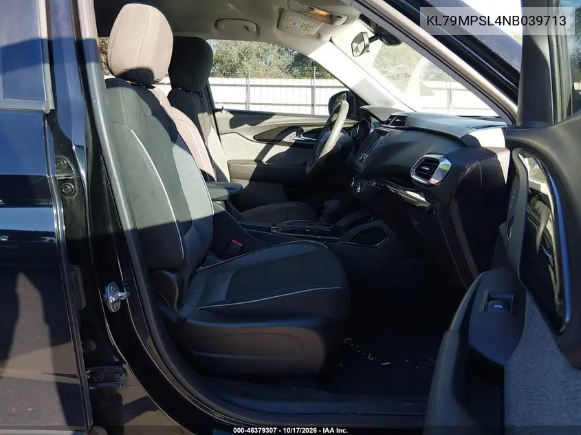 2022 CHEVROLET TRAILBLAZER VIN KL79MPSL4NB039713 — фото 5