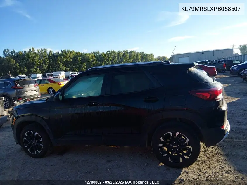 2023 CHEVROLET TRAILBLAZER VIN KL79MRSLXPB058507 — фото 13