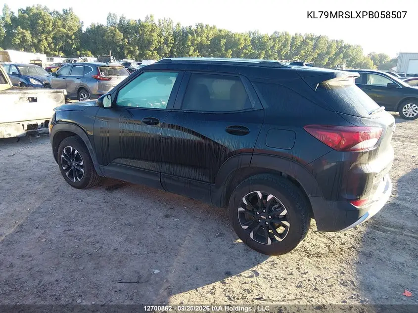 2023 CHEVROLET TRAILBLAZER VIN KL79MRSLXPB058507 — фото 3