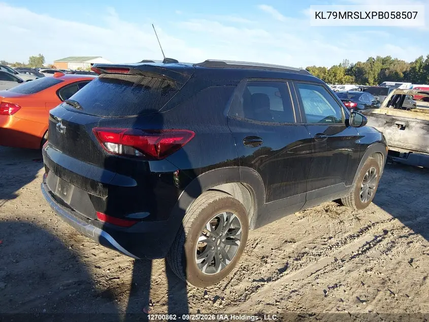 2023 CHEVROLET TRAILBLAZER VIN KL79MRSLXPB058507 — фото 4