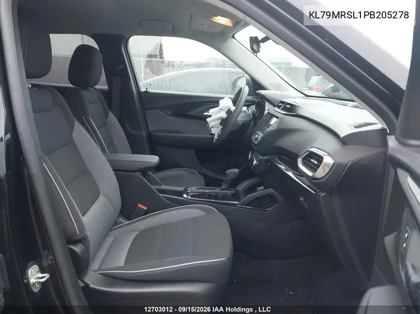 2023 CHEVROLET TRAILBLAZER VIN KL79MRSL1PB205278 — фото 5