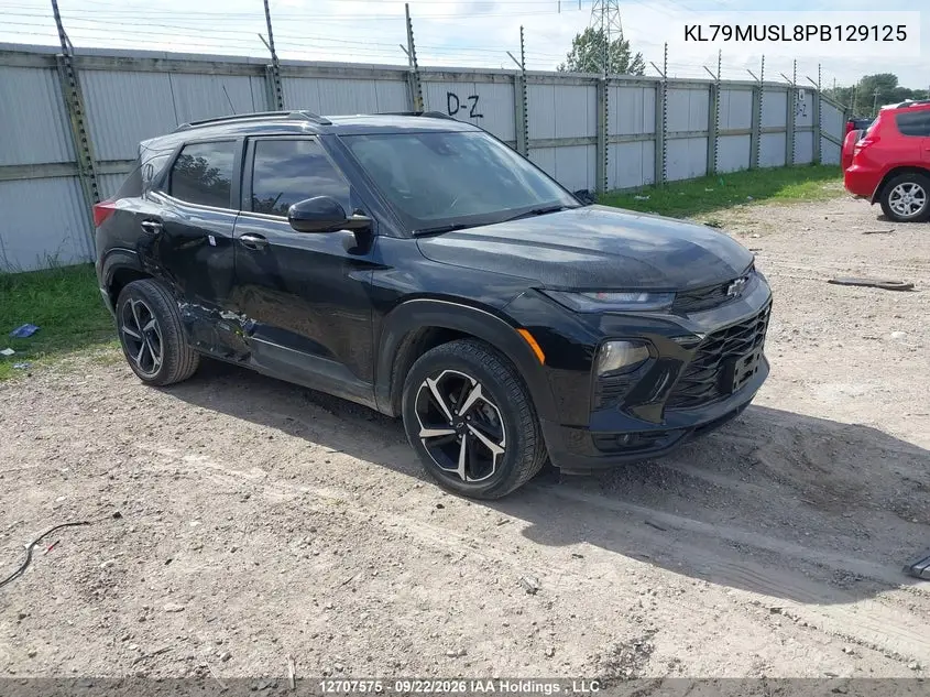 CHEVROLET TRAILBLAZER 2023, VIN KL79MUSL8PB129125