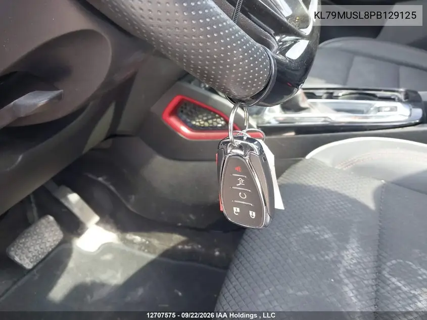 2023 CHEVROLET TRAILBLAZER VIN KL79MUSL8PB129125 — фото 11