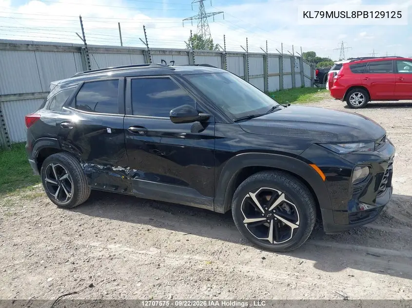2023 CHEVROLET TRAILBLAZER VIN KL79MUSL8PB129125 — фото 13