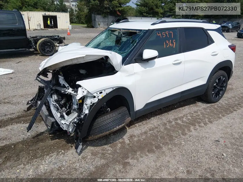 2023 CHEVROLET TRAILBLAZER VIN KL79MPS27PB072330 — фото 2