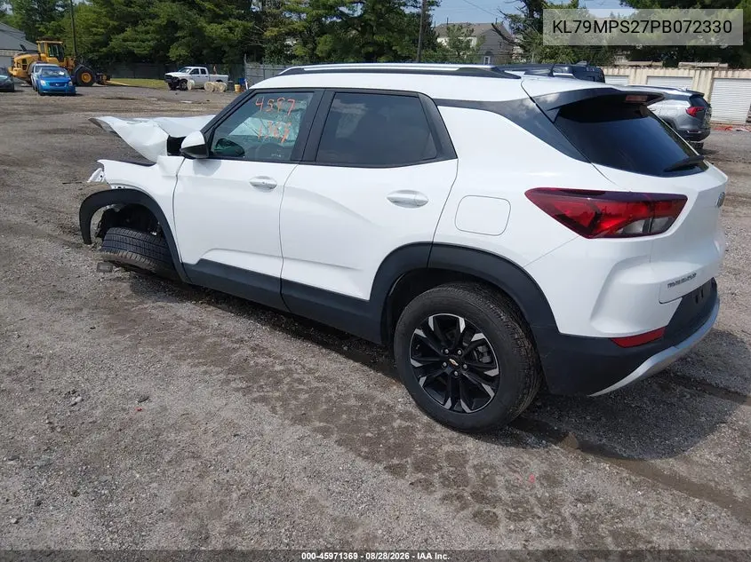 2023 CHEVROLET TRAILBLAZER VIN KL79MPS27PB072330 — фото 3