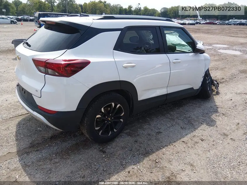 2023 CHEVROLET TRAILBLAZER VIN KL79MPS27PB072330 — фото 4