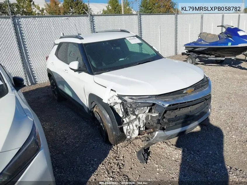 CHEVROLET TRAILBLAZER 2023, VIN KL79MRSLXPB058782