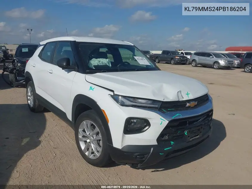 CHEVROLET TRAILBLAZER 2023, VIN KL79MMS24PB186204