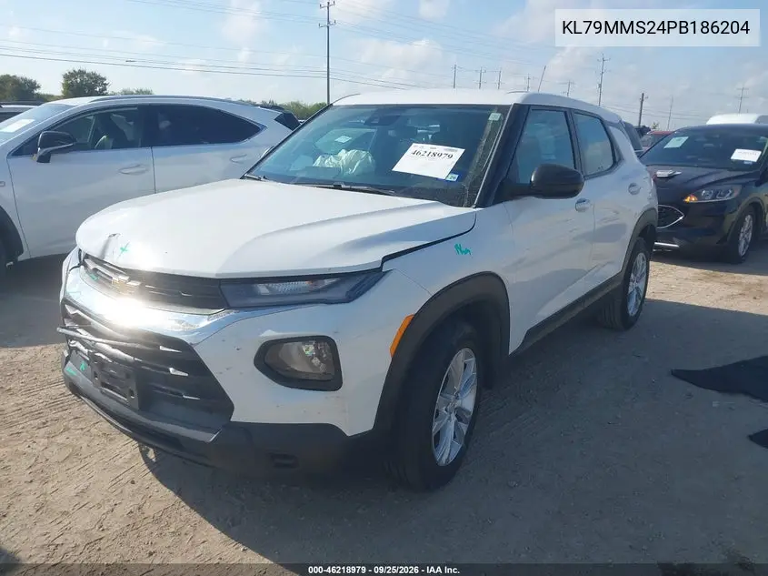 2023 CHEVROLET TRAILBLAZER VIN KL79MMS24PB186204 — фото 2